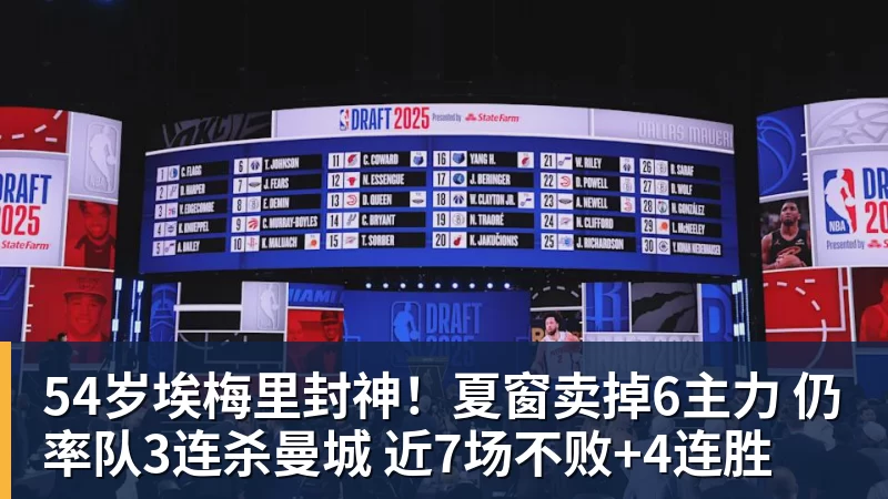 华体会体育54岁埃梅里封神！夏窗卖掉6主力 仍率队3连杀曼城 近7场不败+4连胜